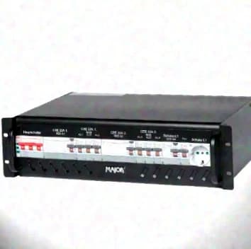 STV MAJOR CEE 63A -> 3x32A/ 400V 5P, 3x Schuko