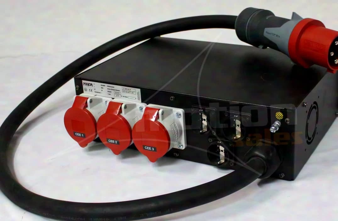 STV MAJOR CEE 63A -> 3x32A/ 400V 5P, 3x Schuko