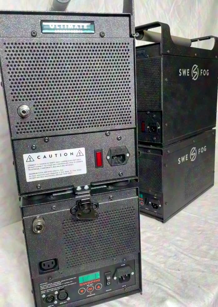 SWEFOG Ultimate 3000 DMX Haze Generator incl. Compressor
