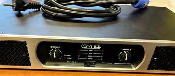 SYNQ Audio SE-1100 2x 550W Amplifier