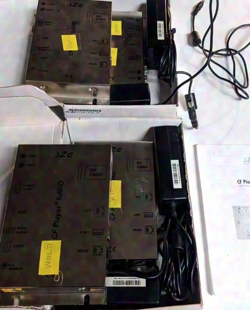 SZE Full HD CF/ SD-Card Player, AV Player for trade fairs, exhibitions