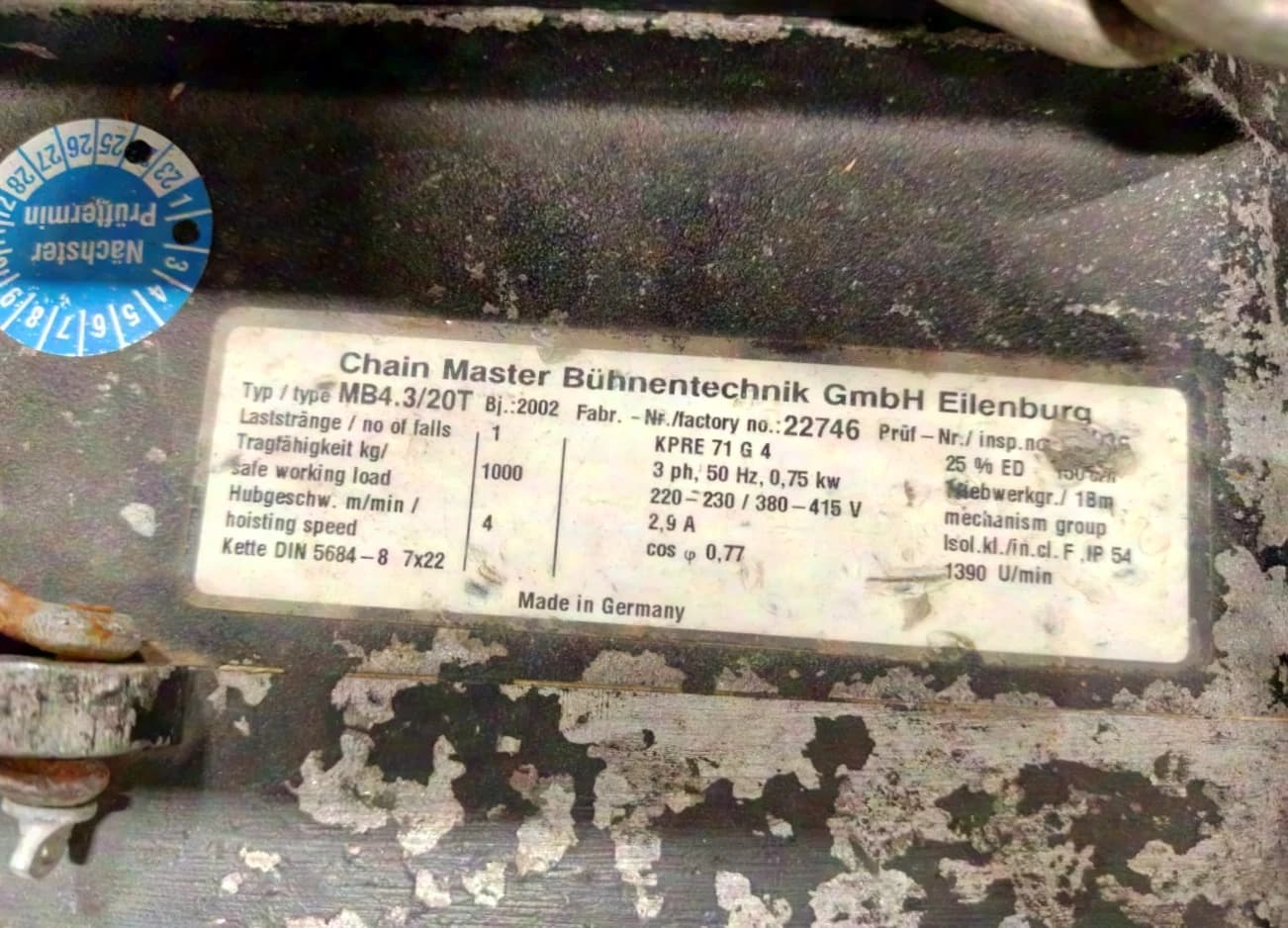 S - SDF Case with Chainmaster Motor
