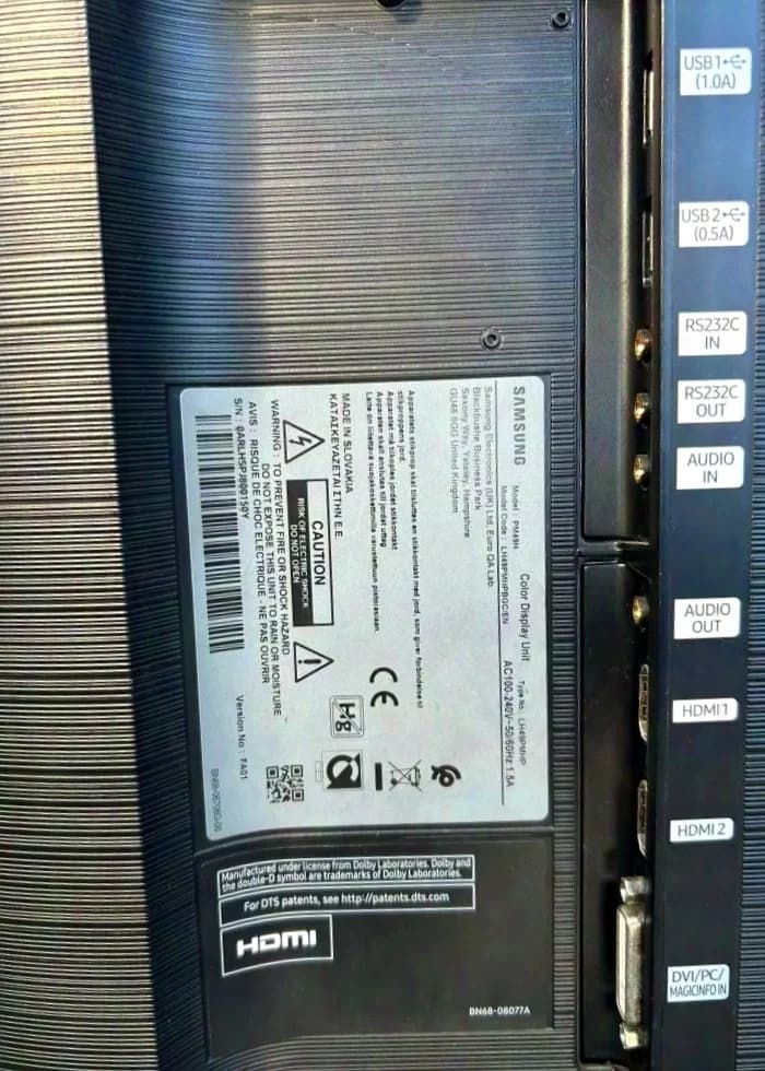 Samsung Smart PM49H 49" LED Display