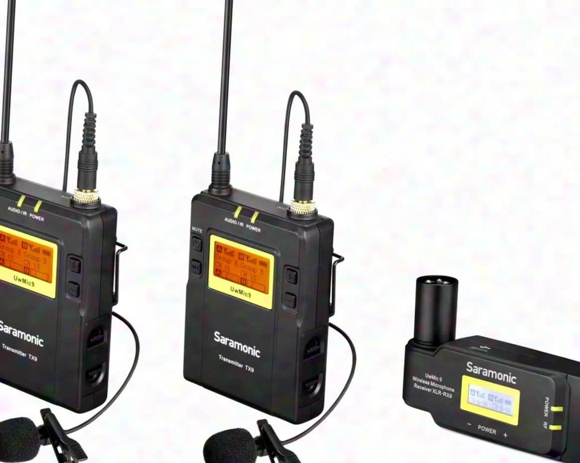 Saramonic UwMic9 Kit8 TX9+TX9+RX-XLR9 Wireless System
