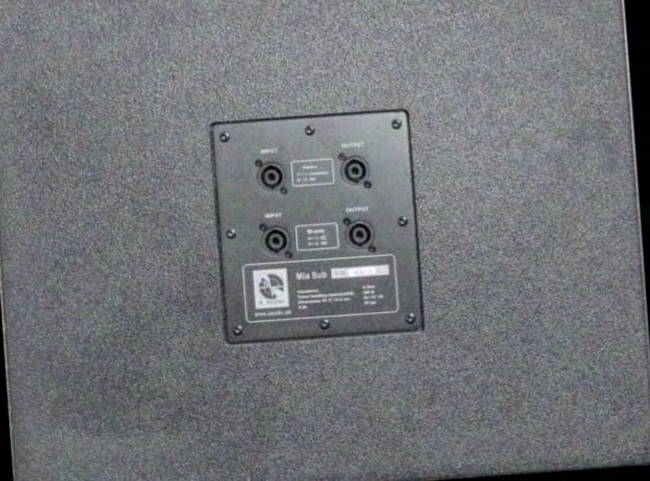 Saudio MIA Array / MIA Sub 15“ / Cases / Accessories