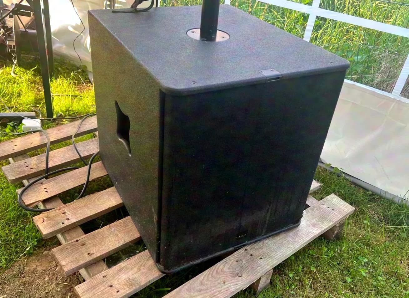 Seeburg Acoustic Line TSM Sub dp+ 15” Active Subwoofer 2x1000 Watt