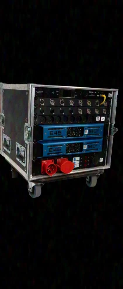 Seeburg, Lab Gruppen, MC2, Function One, DBX System Power Amplifiers HDLM8 FP 10000, 13000, 14000, MC2 E45 Driverack