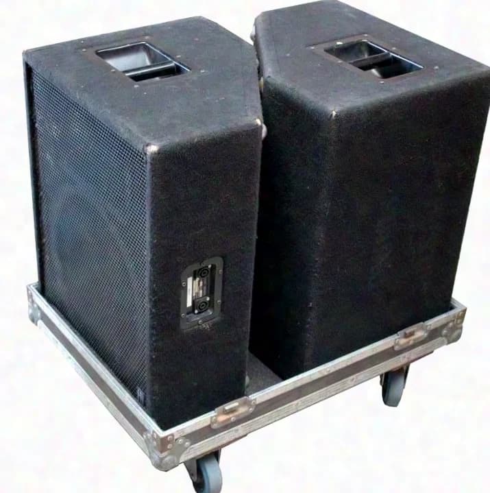Seeburg M1501 Monitor 2 pieces in hood case used