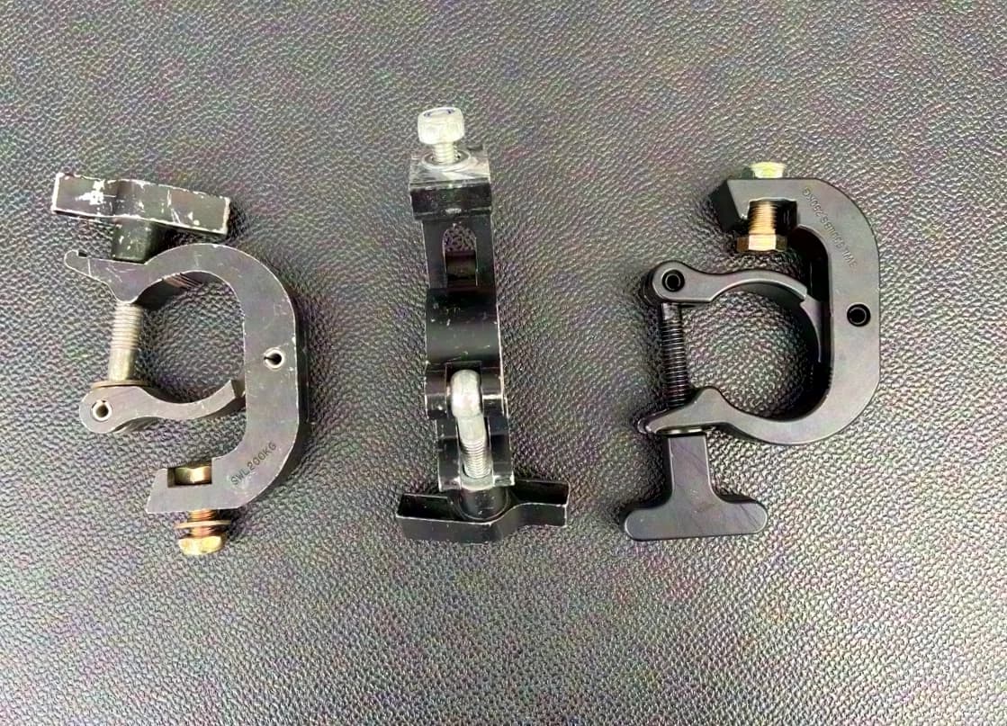 Selflock Hooks 200kg 48-51mm black Selflock Coupler Half Coupler