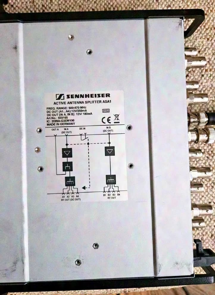 Sennheiser ASA-1 Antenna Splitter Set