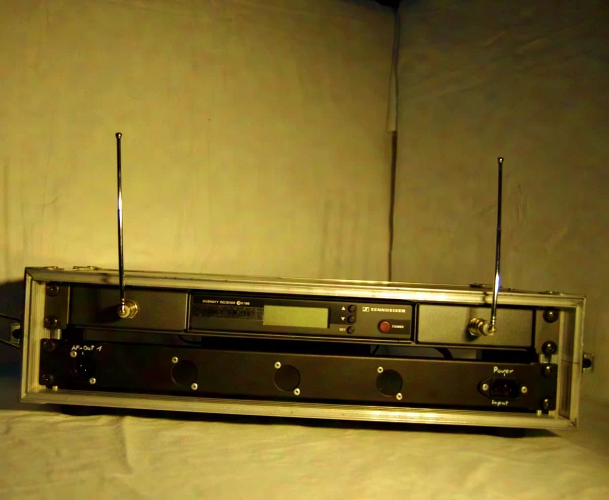 Sennheiser wireless microphone "Sennheiser EW 125 G1" D-Band, True Diversity
