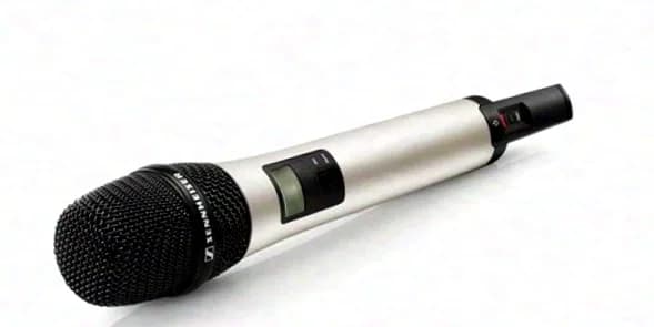 Sennheiser SL 835 DW-3 Digital handheld transmitter, condenser, supercardioid, 1.9GHz, silver, incl. MMD 835 / BA 10