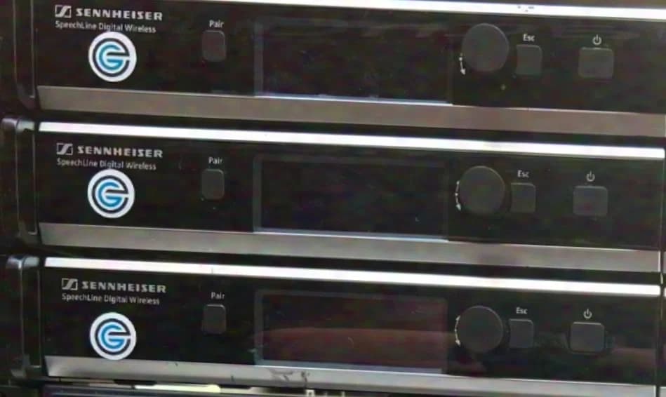 Sennheiser SL Speechline Receiver SL RACK RECEIVER DW-3-EU