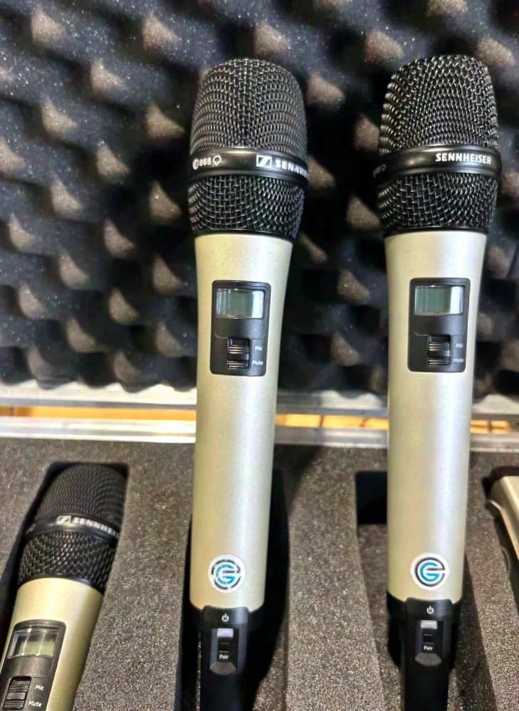 Sennheiser SL Speechline handheld transmitter with 865 capsule SL HANDHELD DW