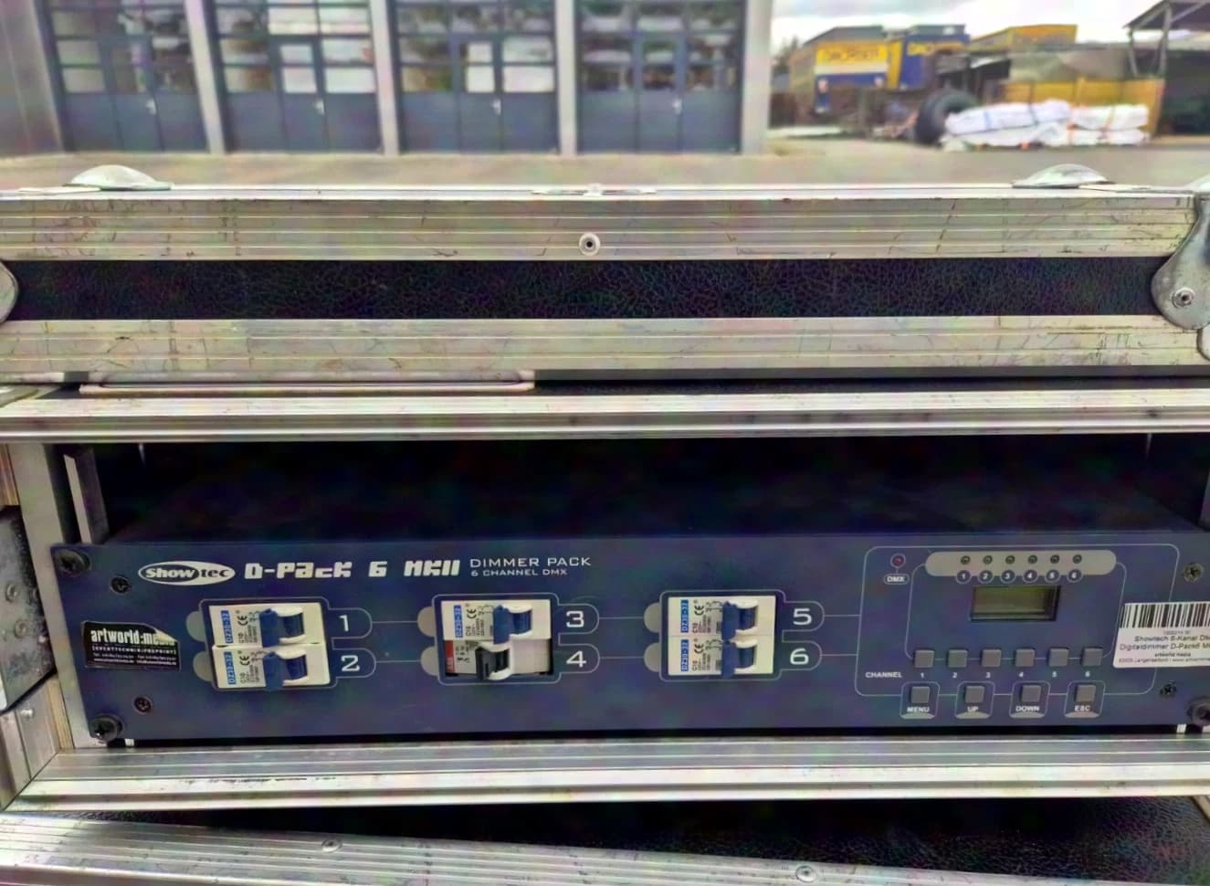 Showtec 6-Channel DMX Digital Dimmer D-Pack6 MKII 6x 2,3KW