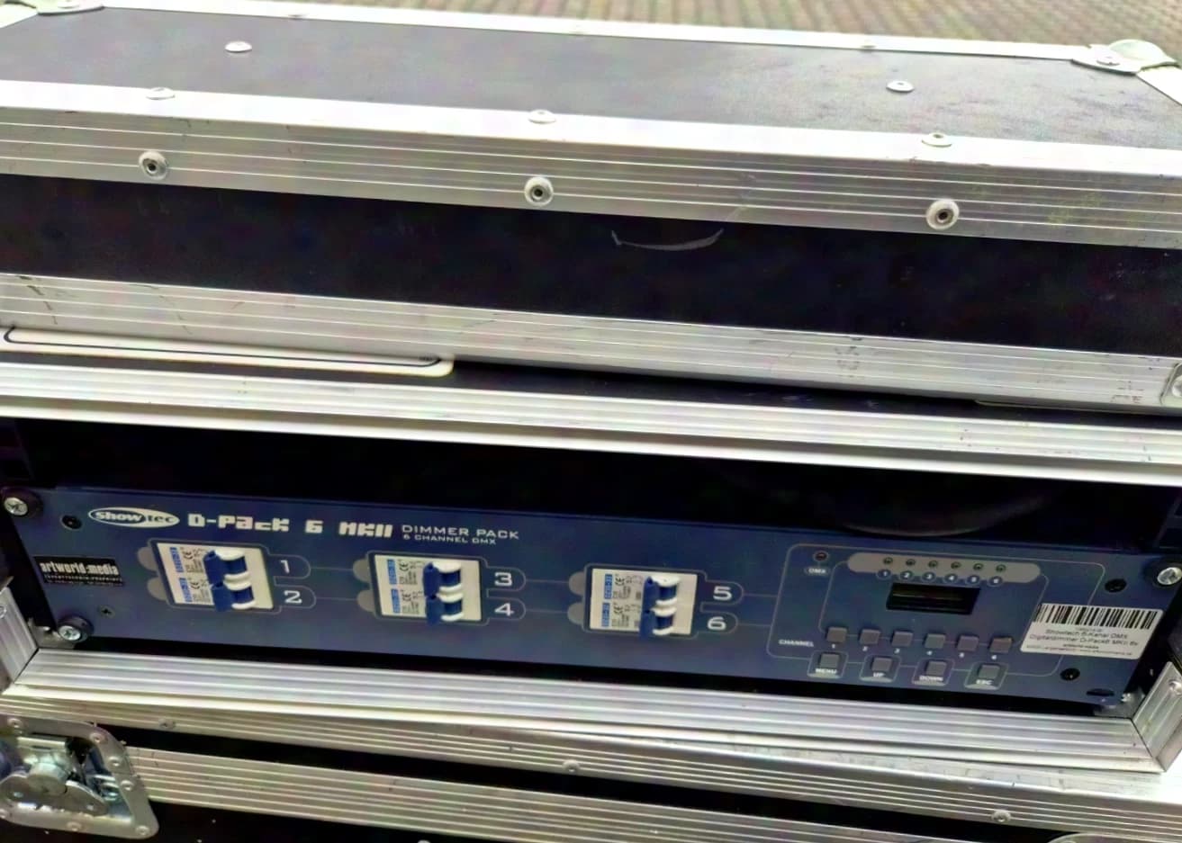 Showtec 6-Channel DMX Digital Dimmer D-Pack6 MKII 6x 2,3KW