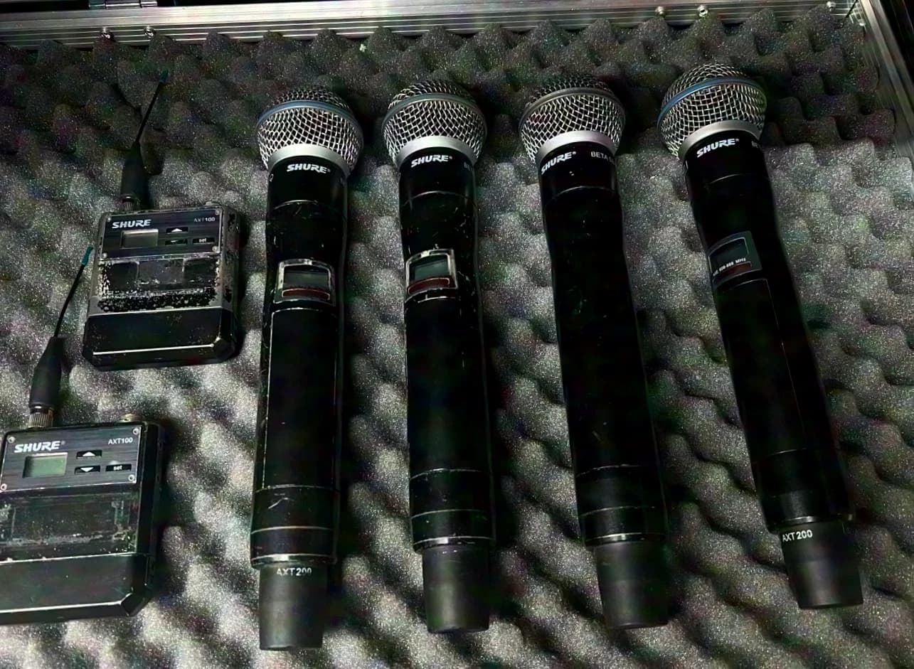 Shure AXIENT AXT100, AXT200, AXT400, AXT631, AXT900