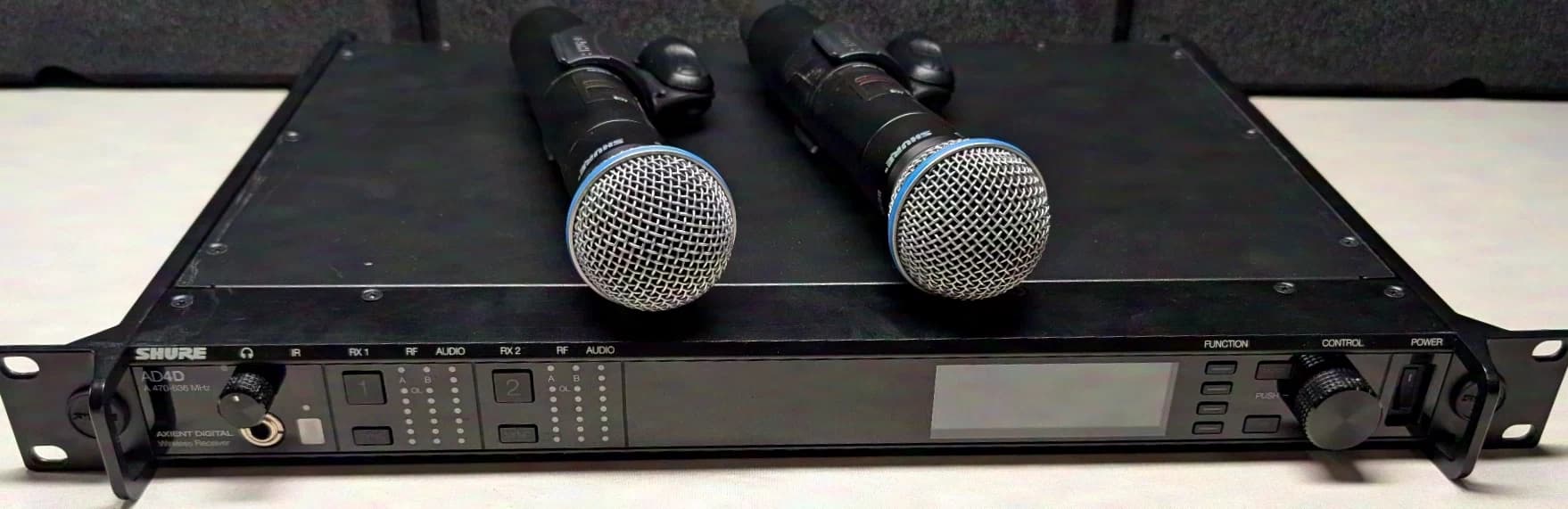 Shure Axient AD4DE incl. 2 x AD2/B58