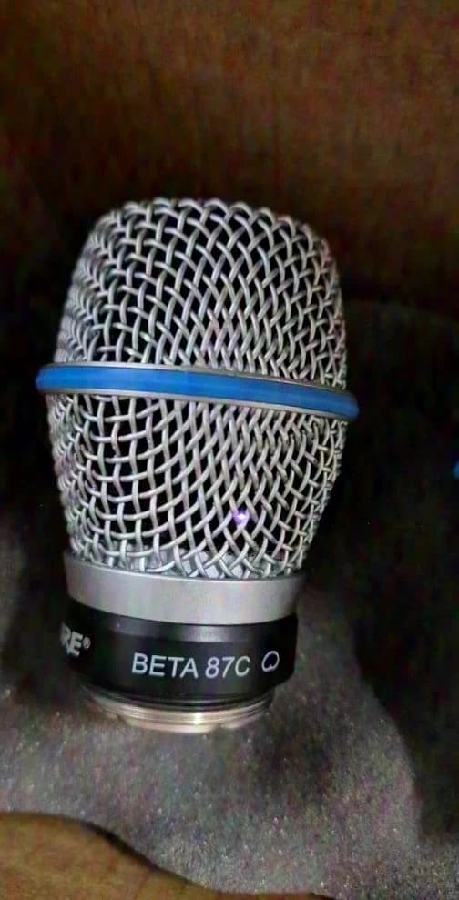 Shure Beta87C (RPW122) capsule, condenser, cardioid