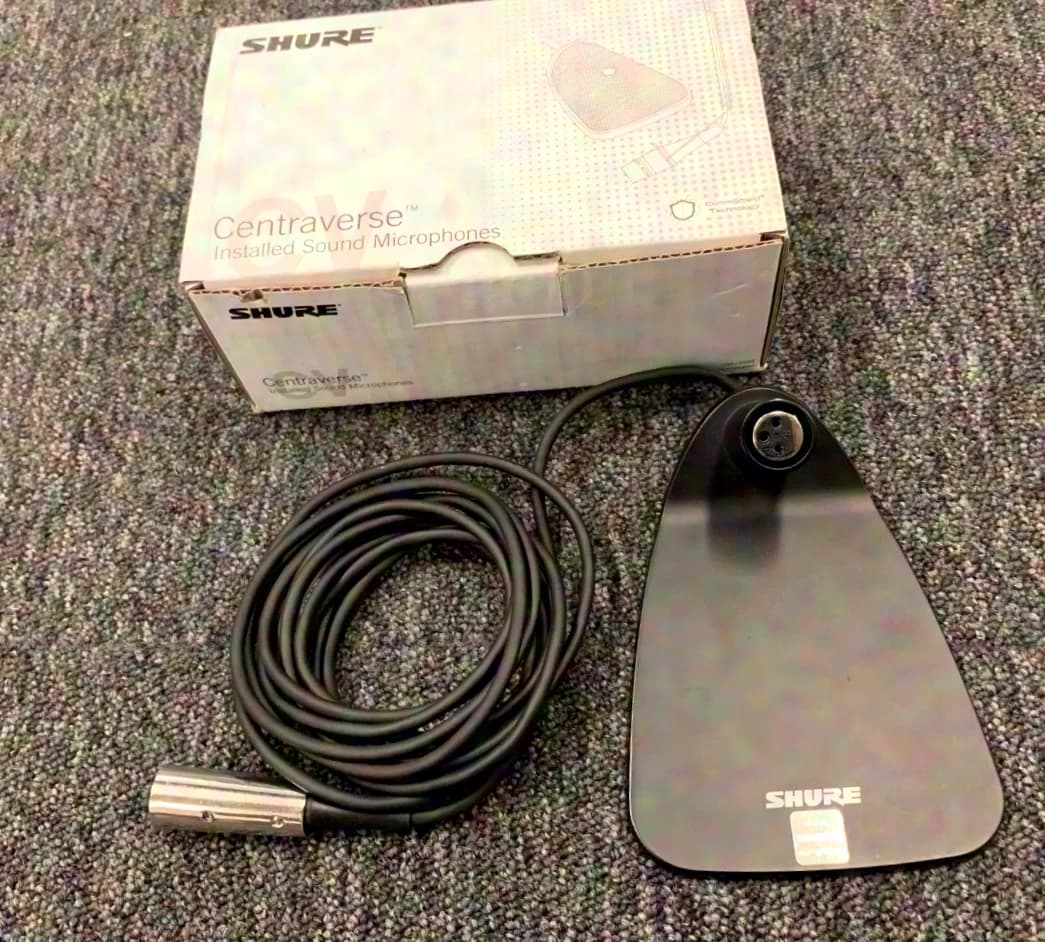 Shure Centraverse CVD-B For the gooseneck microphone CVG12 and CVG18, XLR
