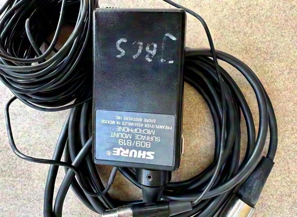 Shure Boundary Microphone Model 819