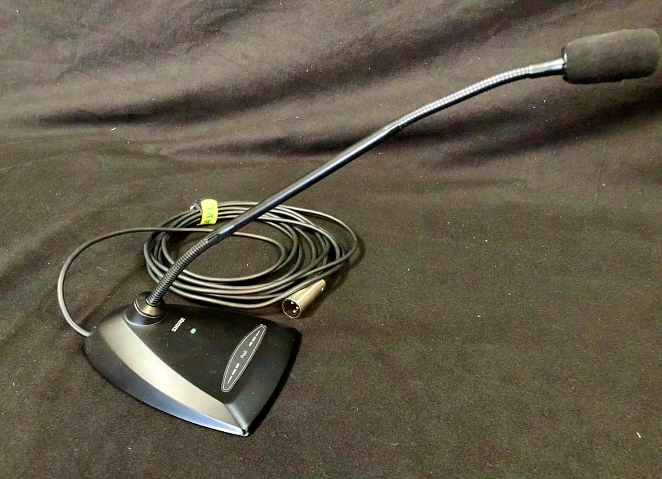 Shure MX412D/S Tabletop Condenser Microphone