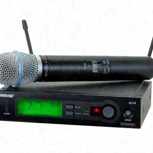 Shure NEW Shure - SLX24/BETA87A - K3E (606-630 MHz)
