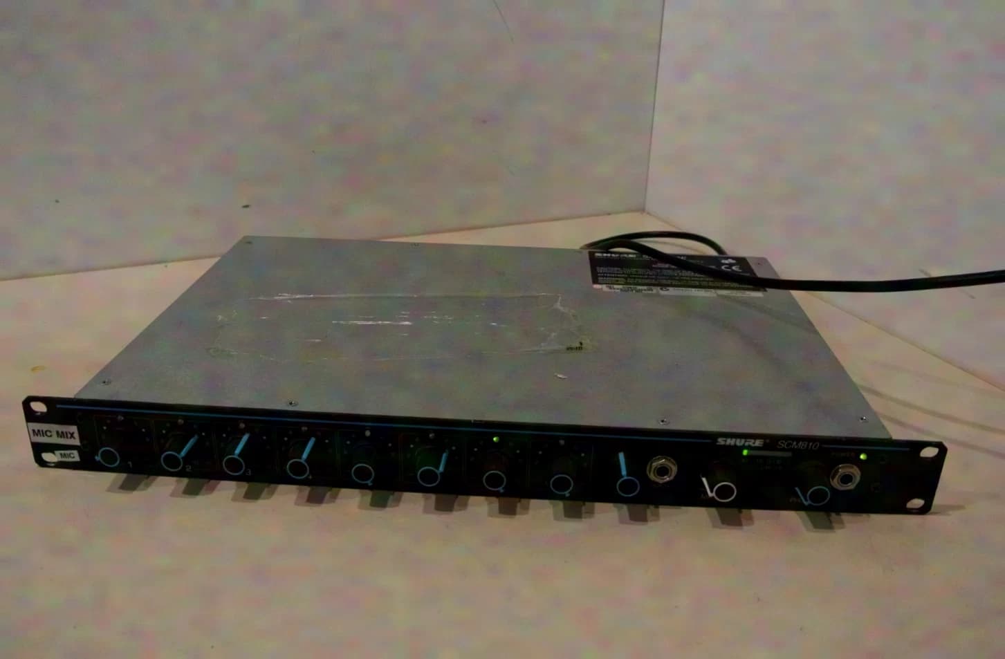Shure SCM810E 8-channel mixer