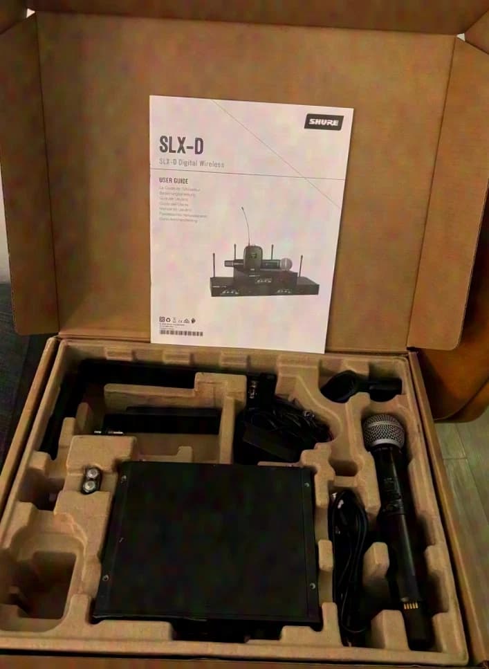 Shure SLXD E Beta58 L56 wireless microphone