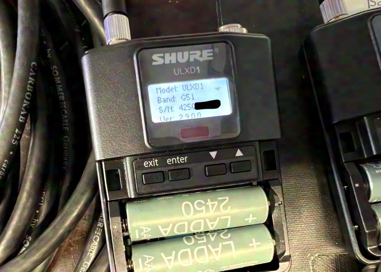 Shure ULXD1 LEMO3 G51 (470-534 MHz)