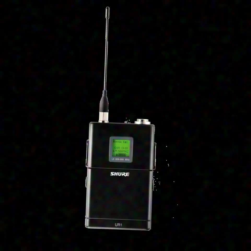 Shure UR 1 bodypack transmitter, P8