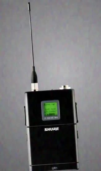 Shure UR UHF-R Series UR1 Bodypack Transmitter
