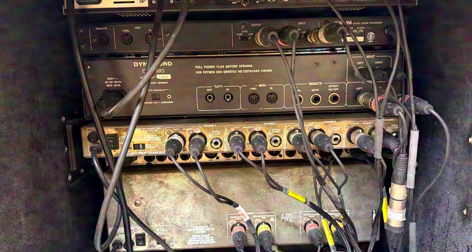 Side rack SPX90 // PCM91 // Kuhnle G400 / Dynacord DRP20 #GS048