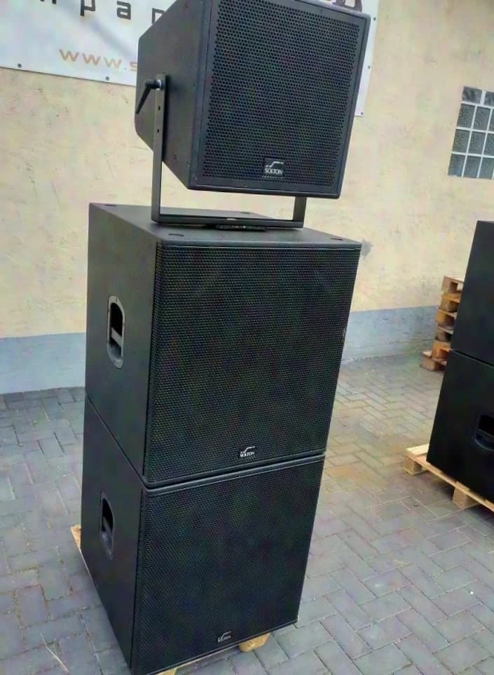 Solton 15CX-F and HD181 Sub 15" Top 18" Bass