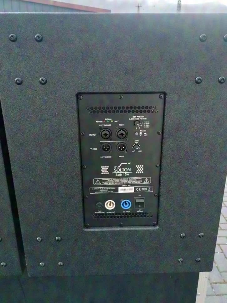 Solton aart SUB 15A 2x 800W active 15" bass