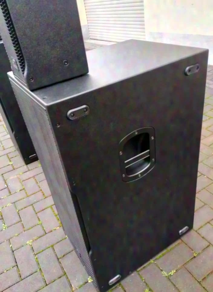 Solton aart Siera active column line array speaker system with double 15" subs