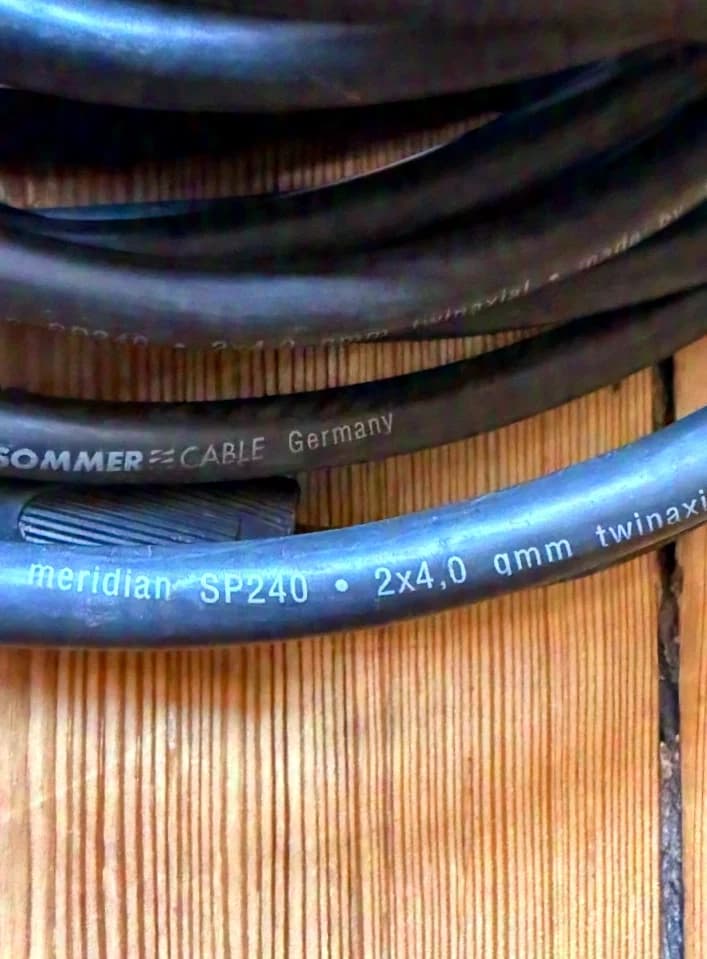 Sommer Cable Meridian SP240 speaker cable 20 meters