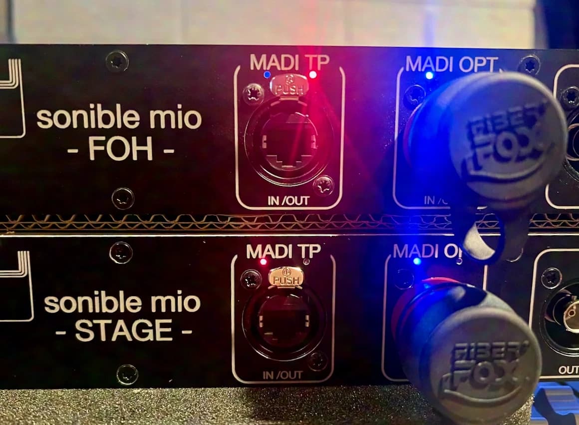 Sonible Mio Madi Converter 19" Retrofit with Fibrefox