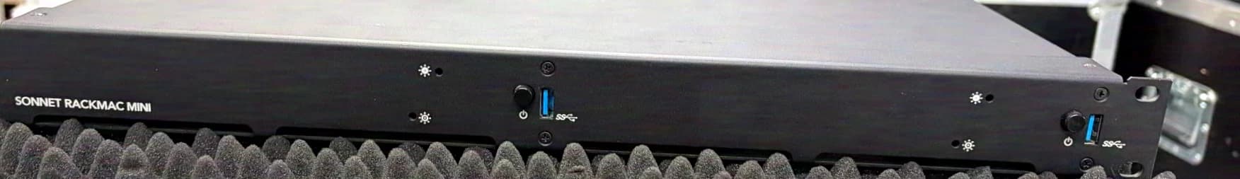 Sonnettech RackMac mini 1U Rack Enclosure for Mac mini
