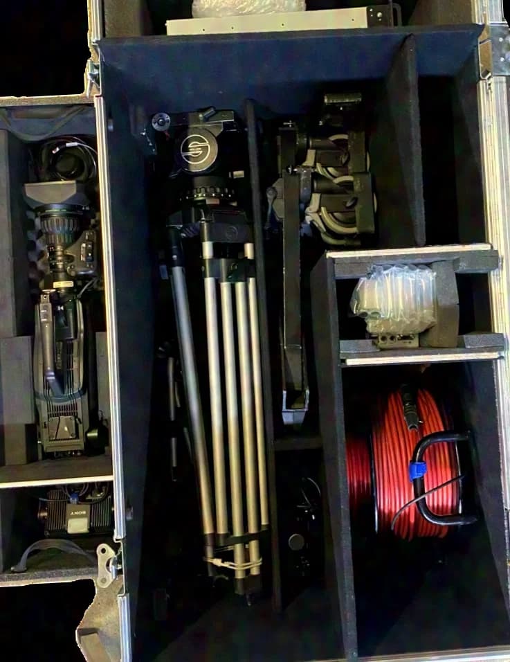 Sony HSC 100R incl. HSCU 300, Sony RCP-1500, HDVF C550W, Fujinon A22x7,8BEZD-T28, Fujinon ERD-20A-A02,