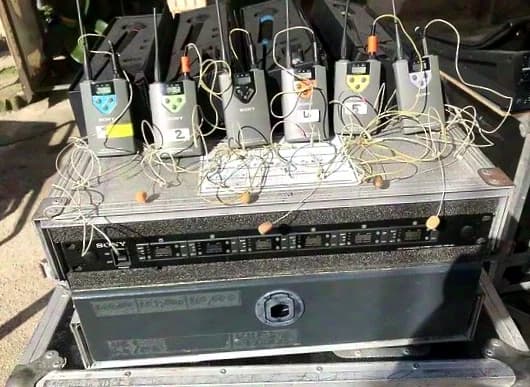 Sony wrr 801 + wrt 867a + wrt 805 + economic headset