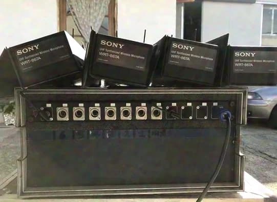Sony wrr 801 + wrt 867a + wrt 805 + economic headset