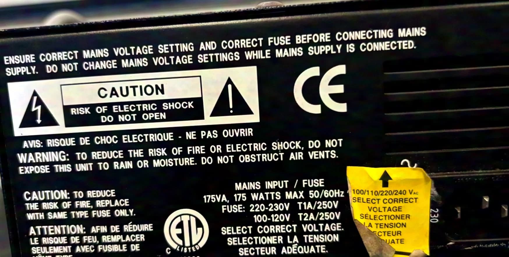 Soundcraft DCP 200 Power Supply