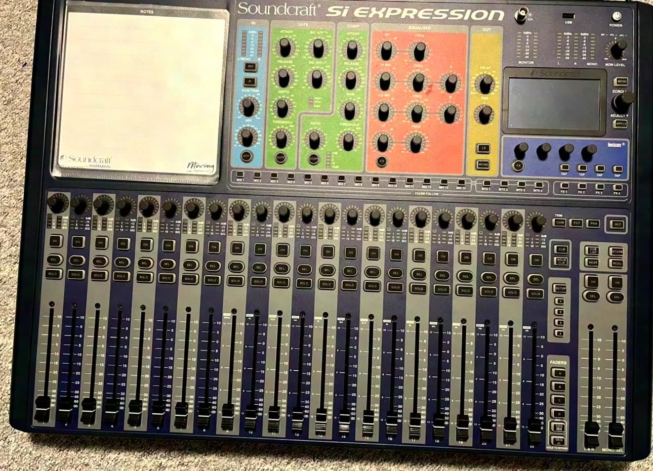 Soundcraft Si Expression 2 & Mini Stagebox 32