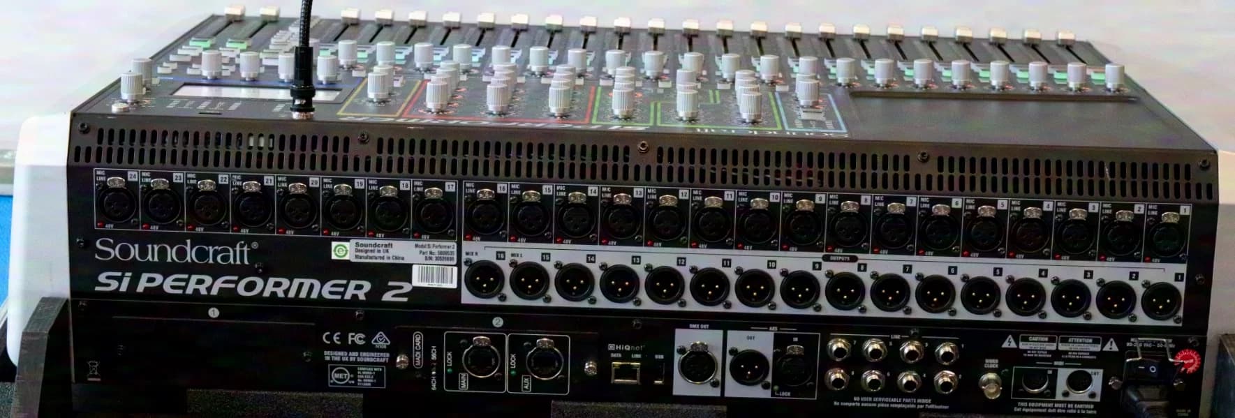 Soundcraft Si Performer 2 (incl. MADI card Main/Aux and cover case)