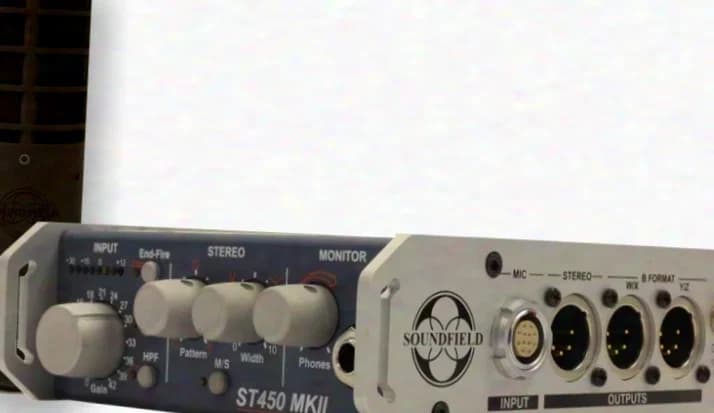 Soundfield ST450 MKII - K3 microphone with external processor unit, EX DEMO