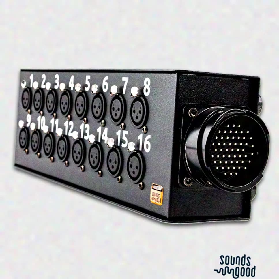 Sounds Good STAGEBOX - 16 CH - MULTIPIN - SYNTAX - NEUTRIK SB-16xXLR-S