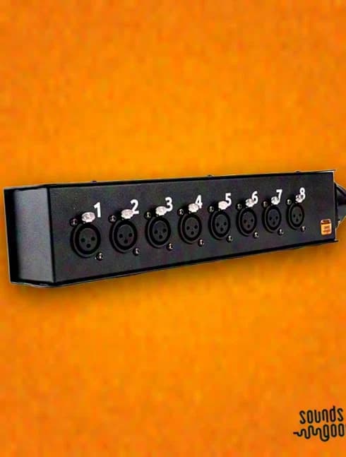 Sounds Good STAGEBOX - 8 CH - MULTIPIN - SYNTAX - NEUTRIK SB-8-12xXLR-S
