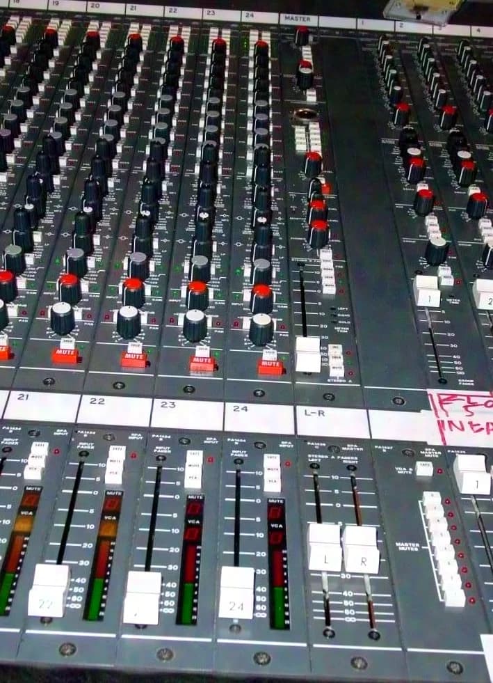 Soundtracs no Midas no Soundcraft SPA 4000