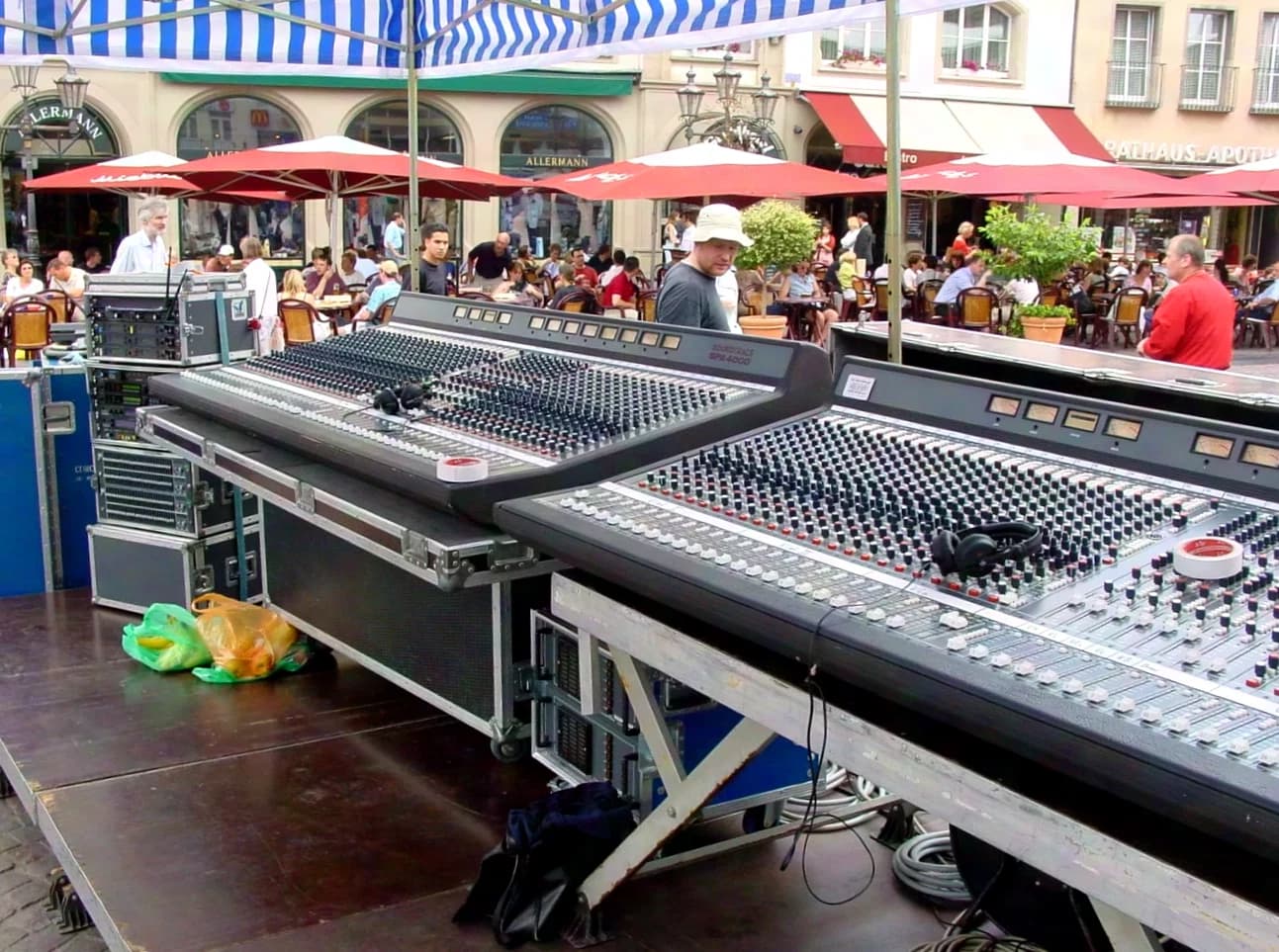 Soundtracs no Midas no Soundcraft SPA 4000